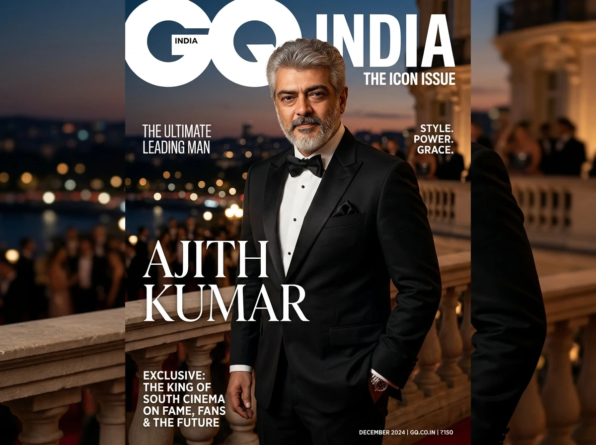 Ajith in tux